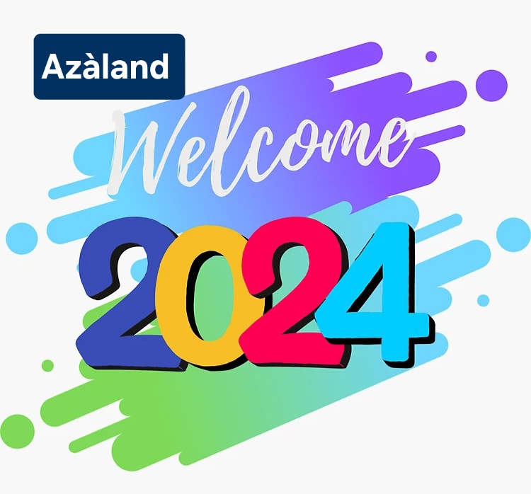 Azàland welcomes you to 2024!