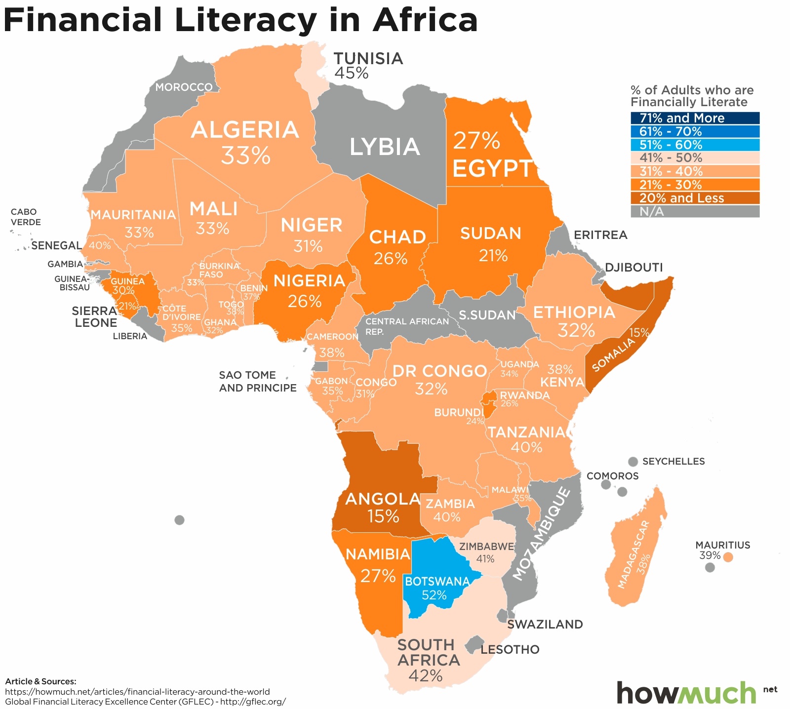 Financial Literacy in African Countries