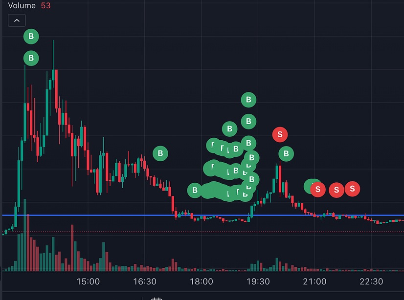 Memecoin Trading Chart