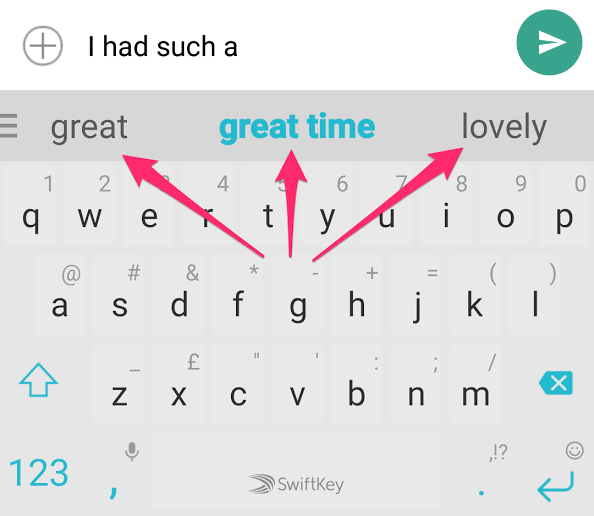 Text Prediction Feature
